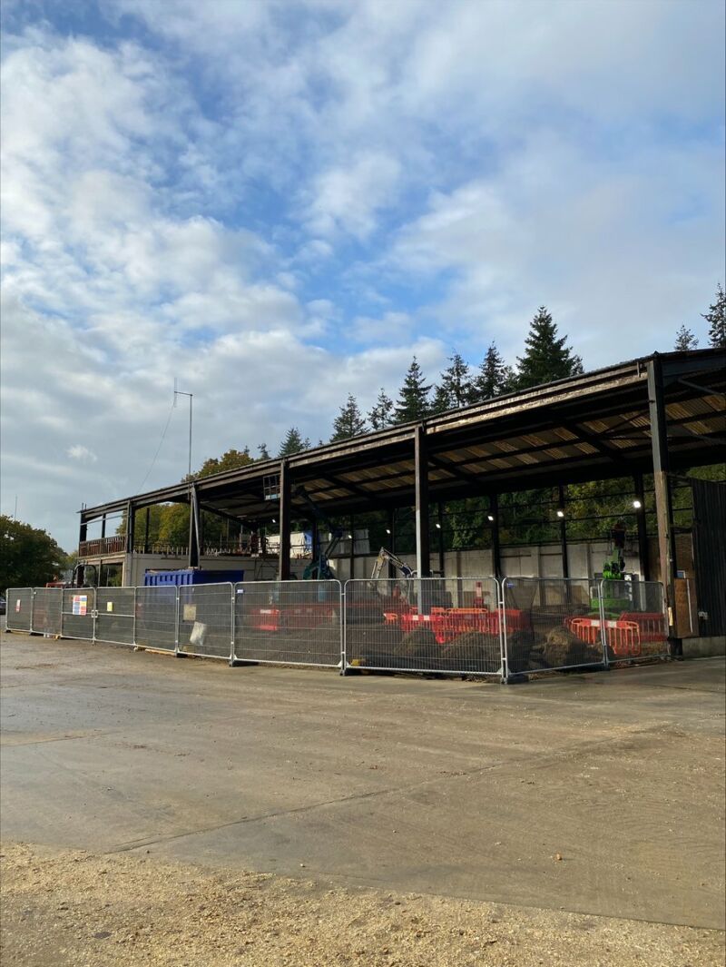 Image for the Tweet beginning: Works are well under way